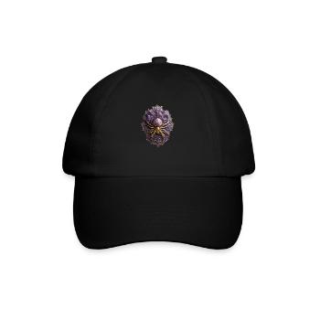 Spider - Baseball Cap - black/black - Front