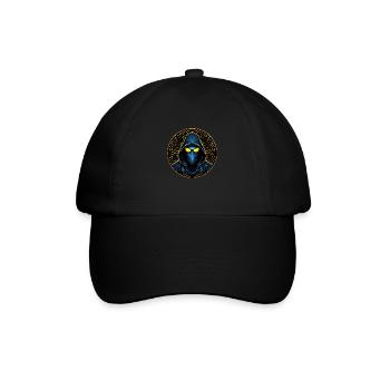 Swedish hacker emblem - Baseball Cap - black/black - Front