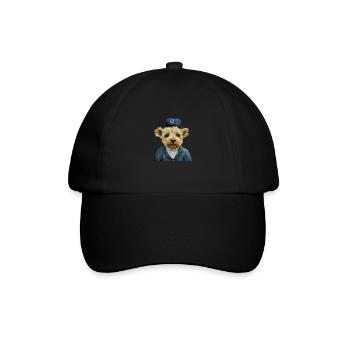 Buste de chien en costume - Casquette classique - noir/noir - Devant