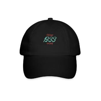 Jahrgang Ausgabe 1933 - Baseballkappe - Schwarz/Schwarz - Vorne