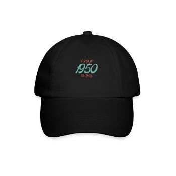 Vintage 1950 edition - Casquette classique - noir/noir - Devant