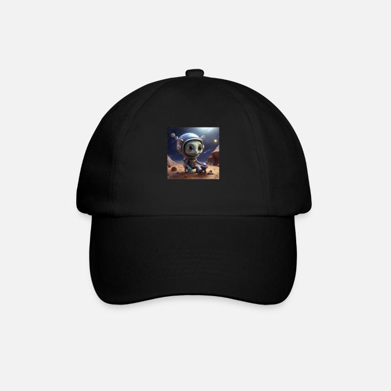 Funny Alien - Casquette classique - noir/noir