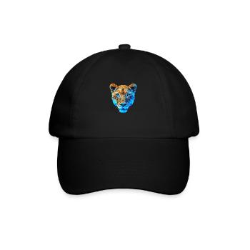 Polygon Tiger - Baseball Cap - black/black - Front