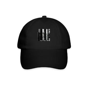 Robot 1 - Baseball Cap - black/black - Front