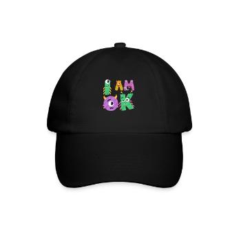 OK Monstre - Casquette classique - noir/noir - Devant