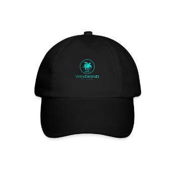 Chill toad - Baseball Cap - black/black - Front