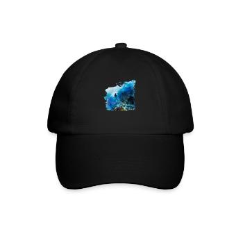 Vol à voile en apesanteur pendant la plongée - Casquette classique - noir/noir - Devant