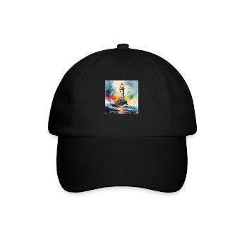 Phare - Casquette classique - noir/noir - Devant