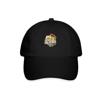 Vintage Né(e) un mois de 2022 anniversaire - Casquette classique - noir/noir - Devant