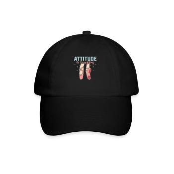 Attitude Is Everything Ballet Dancing - Baseball Cap - black/black - Front