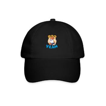 BooYeah Fun Halloween Motif - Baseball Cap - black/black - Front