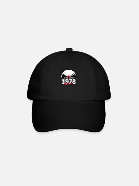 Limited edition 1978 Classic vinyle - Casquette classique - noir/noir