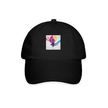 Evolve or repeat - Baseballkappe - Schwarz/Schwarz - Vorne