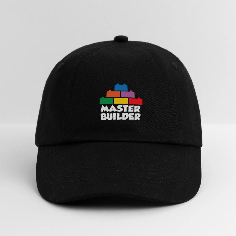 Brick Builder Brick Building Master Builder Baseball Cap