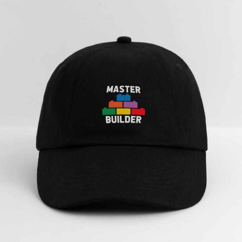 Brick Builder Brick Building Master Builder Baseball Cap