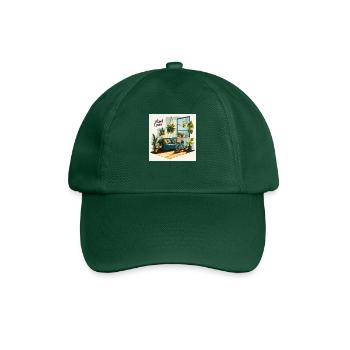 Salon d’amoureux des plantes - Casquette classique - vert bouteille - Devant