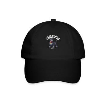 Cane Corso Dad 3 - Baseball Cap - black/black - Front