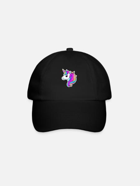 Unicorn - Baseball Cap - black/black