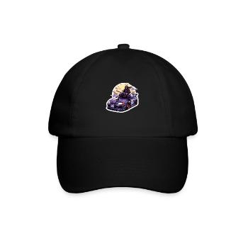 総長 Sōchō Tuning - Baseballkappe - Schwarz/Schwarz - Vorne