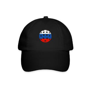 Pickleball Russie - Casquette classique - noir/noir - Devant