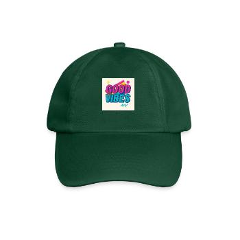Good Vibe.s – Classic Feel - Baseballkappe - Flaschengrün - Vorne