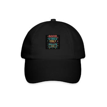 Vibes uniquement - Casquette classique - noir/noir - Devant