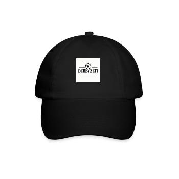 Derby! - Baseballkappe - Schwarz/Schwarz - Vorne