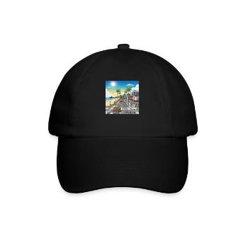 Rue Newport Beach - Casquette classique - noir/noir - Devant
