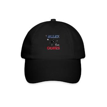 Allez les gones - Casquette classique - noir/noir - Devant