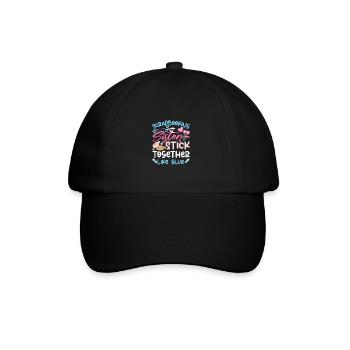 Scrapbooking Sisters Funny Crafting - Baseball Cap - black/black - Front