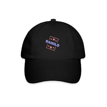 Gift for Danilo - Baseball Cap - black/black - Front