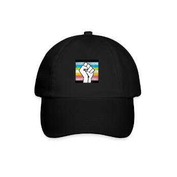 Autocollant Queer Pride Fist - Casquette classique - noir/noir - Devant