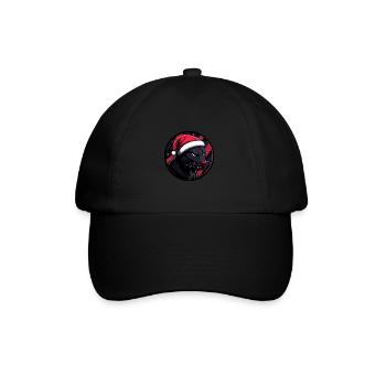 Noël Panther Noël - Casquette classique - noir/noir - Devant