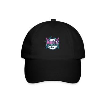 Malle Crew Bunt - Baseballkappe - Schwarz/Schwarz - Vorne