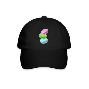 Macarons - Casquette classique - noir/noir - Devant