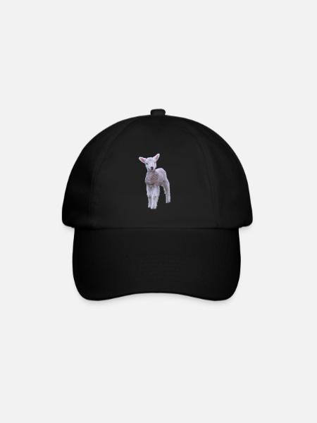 agneau mignon - agneau doux - Casquette classique - noir/noir