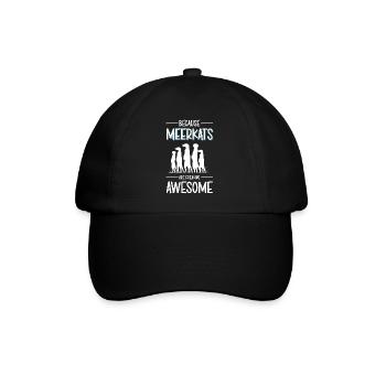 Les suricates sont drôles - Casquette classique - noir/noir - Devant