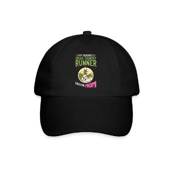 Cross Country Running Crosslauf Geländelauf Laufen - Casquette classique - noir/noir - Devant