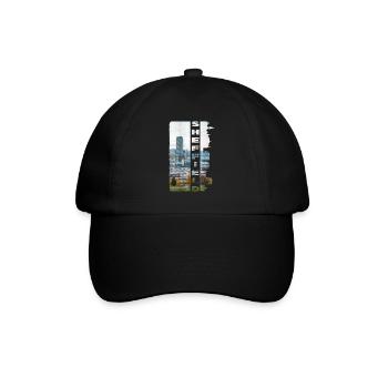 Sheffield Angleterre UK City Skyline Accueil Amour - Casquette classique - noir/noir - Devant