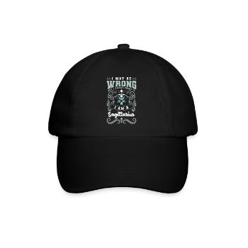 Signe du zodiaque Novembre - Casquette classique - noir/noir - Devant