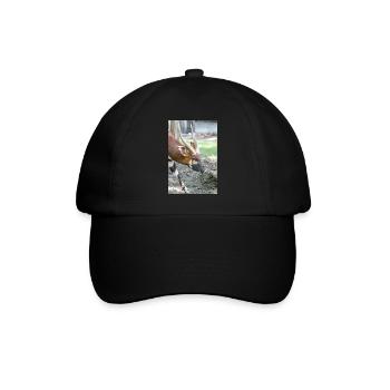 Östlicher Bongo Tragelaphus euryce - Baseballkappe - Schwarz/Schwarz - Vorne