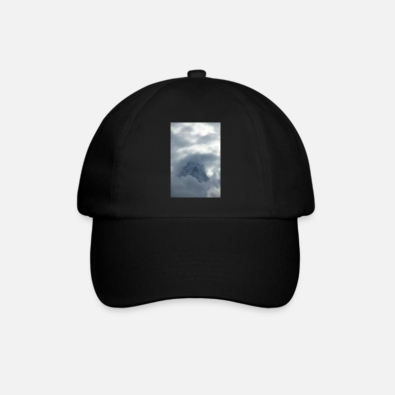 Cervin - Casquette classique - noir/noir