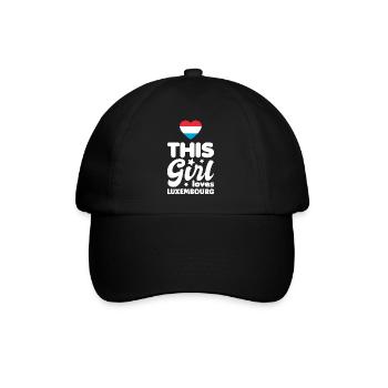 Luxembourg Flag Luxembourg flag Home - Baseball Cap - black/black - Front