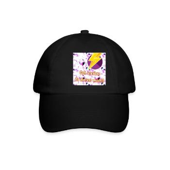 Geh sterben du Nervst mich!! - Shop WoW - 2023 - Baseballkappe - Schwarz/Schwarz - Vorne