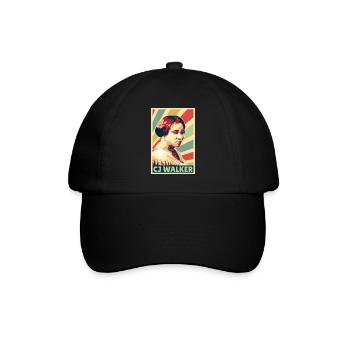 Madam CJ Walker Vintage Colors - Baseball Cap - black/black - Front