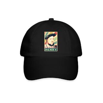 Rey Henry 8 colores vintage - Casquette classique - noir/noir - Devant