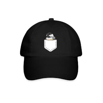 Observation des oiseaux mésanges - Casquette classique - noir/noir - Devant
