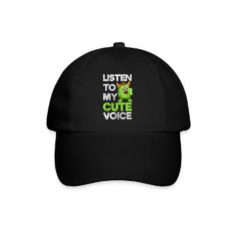 Monster Family - Baseball Cap - black/black - Front