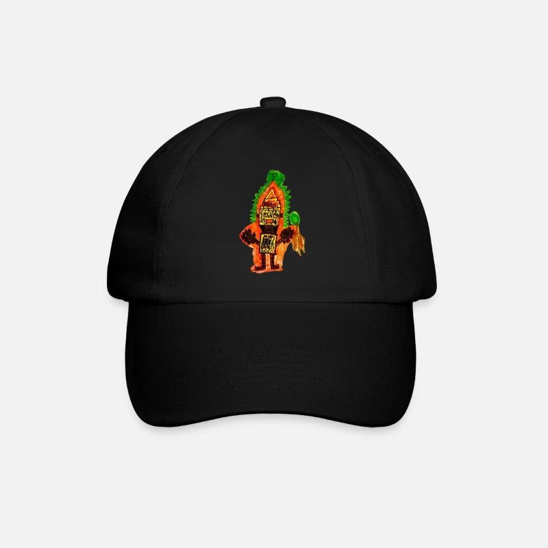 Minekraft - Baseballkappe - Schwarz/Schwarz