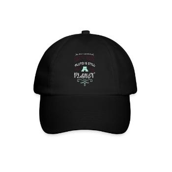joke gift idea happy christmas celestial fun geek - Baseballkappe - Schwarz/Schwarz - Vorne